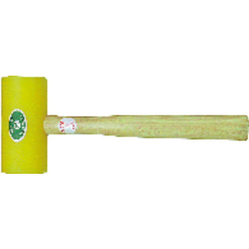 Plastic Mallet - 9 oz Hickory Handle-1 3/4″ Head Diameter - Exact Industrial Supply