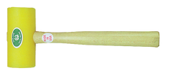 Garland Plastic Mallet -- 24 oz; Hickory Handle; 2-3/4'' Head Diameter - Exact Industrial Supply