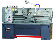 Geared Head Lathe - #KLS1440A - 14" Swing; 40" Between Centers; 3 HP Motor; D1-4 Camlock Spindle - Exact Industrial Supply