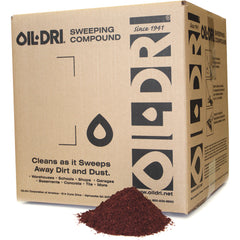 SWEEPING COMPOUND SANDED 50LB BOX - Exact Industrial Supply