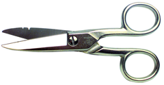1-7/8" Blade - 5-1/4" OAL - Electrician's Scissors - Exact Industrial Supply