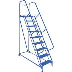 Maintenance Ladder 9 Step Perforated - Exact Industrial Supply