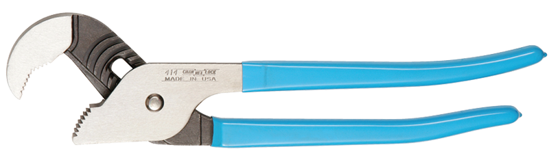 Channellock Tongue & Groove Pliers - Nut Buster -- #414 Comfort Grip 2'' Capacity 14'' Long - Exact Industrial Supply