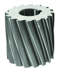 4 x 2 x 1-1/4 - HSS - Plain Milling Cutter - Light Duty - 20T - TiAlN Coated - Exact Industrial Supply