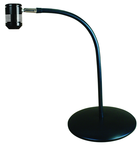 High Power LED Spot Light  Dimmable  25" Flexble Goose Arm  Desk Base - Exact Industrial Supply