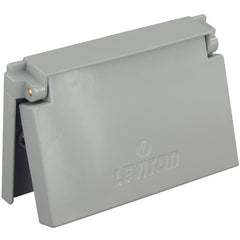 Weather Resistant Cover - Horizontal - Gray - Exact Industrial Supply