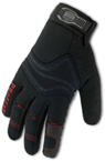 ProFlex 821 HandlerGloves (Textured Silicone Palm & Fingers / Spandex Back / Neoprene Knuckle Pad) - Exact Industrial Supply