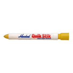 Quik Stik Marker - Model 61053 - Yellow - Exact Industrial Supply