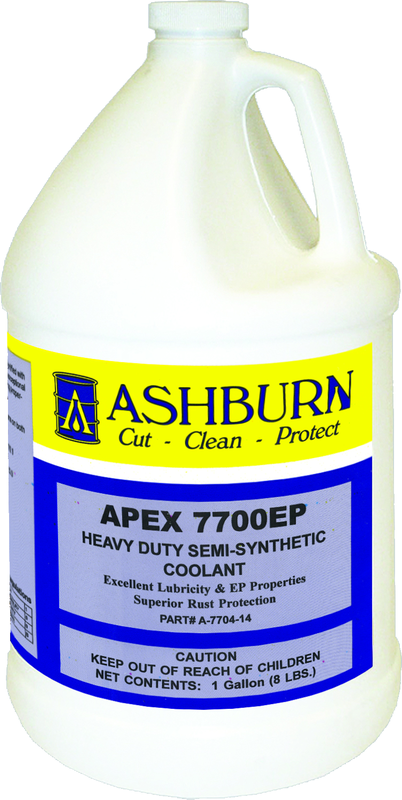 Apex Heavy Duty Biostable Semi-Synthetic Coolant - #A-7703-14 - 1 Gallon - Exact Industrial Supply