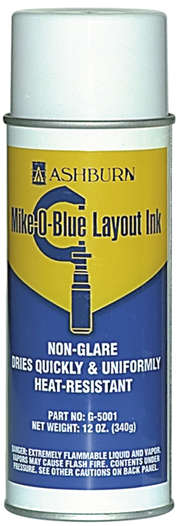 Mike-O-Blue Layout Ink - #G-50081-05 - 5 Gallon Container - Exact Industrial Supply
