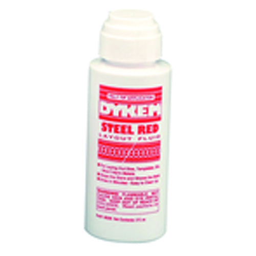 Layout Fluid - Felt Tip - Red - 2.0 oz - Exact Industrial Supply