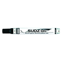 Sudz Off Marker - Medium - Black - Exact Industrial Supply