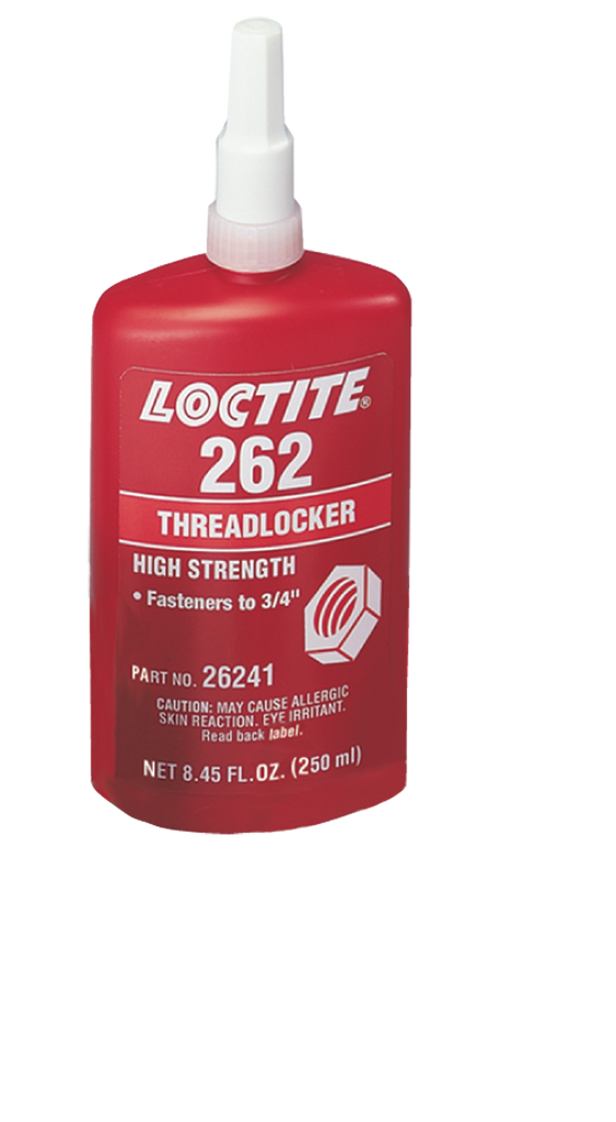 262  Medium to High Strength Permanent Threadlocker - 50 ml - Exact Industrial Supply