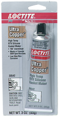 5920 Copper High Temp RTV Silicone - 11 oz - Exact Industrial Supply