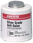 Silver Grade Anti-Seize Brush Can - 1 lb - Exact Industrial Supply