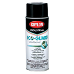 Industrial Eco-Guard Latex Spray Paint Gloss Black - Exact Industrial Supply