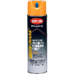 Industrial Quik-Mark Inverted Marking Paint Water Based Fluorescent Orange - Exact Industrial Supply