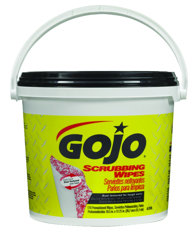 Scrubbing Wipes - 170 Count Bucket - Exact Industrial Supply