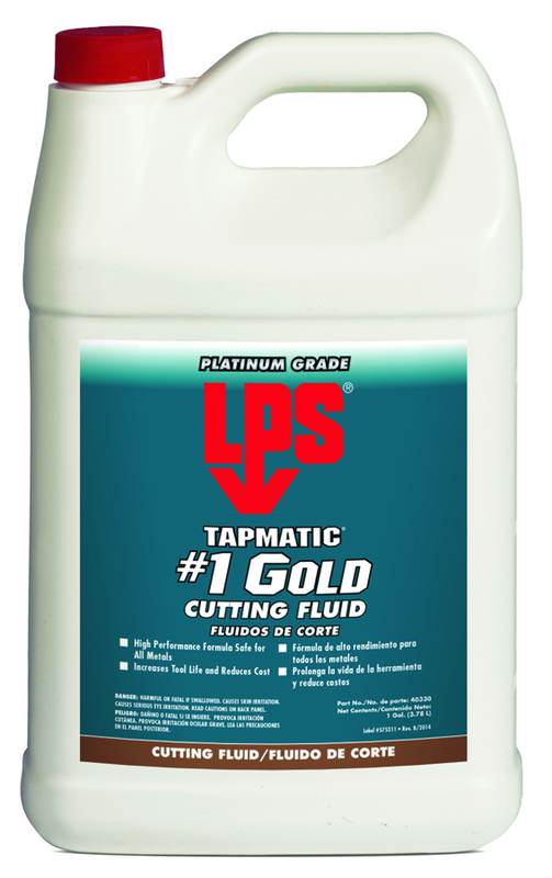 #1 Gold Cutting Fluid - 1 Gallon - Exact Industrial Supply