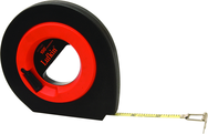 #HYT100D - 3/8" x 100' - Hi-Viz® Speedwinder® Steel Tape Measure - Exact Industrial Supply