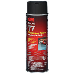 3M Super 77 Multipurpose Spray Adhesive 24 fl oz Can (Net Wt 16.75 oz) NOT FOR SALE IN CA AND OTHER STATES - Exact Industrial Supply