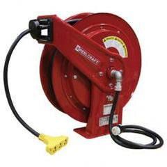 CORD REEL TRIPLE OUTLET - Exact Industrial Supply