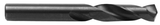 25/64 Dia. x 5-1/8 OAL Jobber-Drill  -Black Oxide Finish - Exact Industrial Supply