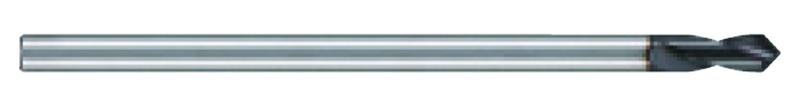 8mm Dia. - X 150mm OAL - HSS-Co AG Starting Drill-TiAlN Coated - Exact Industrial Supply