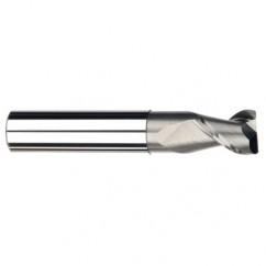 5/8" Dia. - 3/4" LOC - 6" OAL - 2 FL Carbide End Mill-Uncoated - Exact Industrial Supply