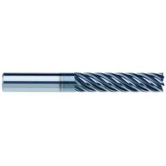 1/2" Dia. - 2-1/8" LOC - 4" OAL - .030 CR 7FL Carbide End Mill - AlCrNx - Exact Industrial Supply