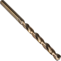#39 Precision Twist Drill HSS-E Bronze 135 Taper Length Drill Long ANSI Series M52CO E-code # M52CON39 - Exact Industrial Supply