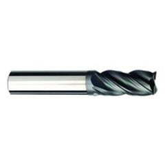3/4 Dia. x 5 Overall Length 4-Flute Square End Solid Carbide SE End Mill-Round Shank-Center Cut-AlCrN-X - Exact Industrial Supply