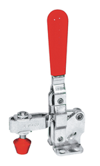 #210-UR Vertical with Release Lever Catch U-Shape Style; 600 lbs Holding Capacity - Toggle Clamp - Exact Industrial Supply