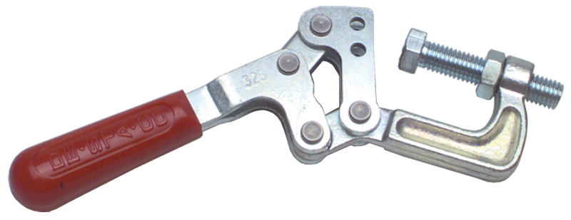 #325 Squeeze Action Clamp Hex Steel Style; 800 lbs Holding Capacity - Toggle Clamp - Exact Industrial Supply