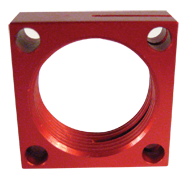 Pneumatic Swing Cylinder Accessory - #841550 - Mounting Block For Use With Series 8400 - Exact Industrial Supply