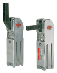 Pneumatic Enclosed Clamp - #81L25-14100 Vertical Arm - 708 in-lbf Maximum Holding Torque - Exact Industrial Supply