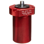 Round Threaded Body Pneumatic Swing Cylinder - #8215-LA .50'' Vertical Clamp Stroke - RH Swing - Exact Industrial Supply