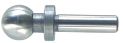 #826826 - 1/2'' Ball Diameter - 5/16'' Shank Diameter - Press Fit Shoulder Tooling Ball - Exact Industrial Supply
