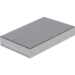 MAG-MATE Nickel Plated Rare Earth Magnet 0.25″Th × 1.00″Wd × 2.00″Lg, 35 MgO - Exact Industrial Supply