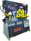 71 Ton - 12" Throat - 7.5HP, 440V, 3PH Motor Dual Cylinder Complete Integrated Ironworker - Exact Industrial Supply