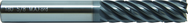 1/2x1/2x1-1/4x3 Flute .050R End Mill- - Exact Industrial Supply