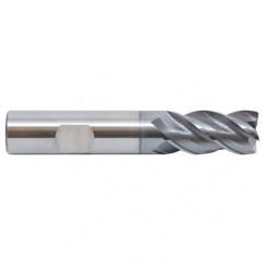 5/8x5/8x1-1/4x3 1/2 TuffCut® XT 4 Flute Carb End Mill Weldon Fla.030R - Exact Industrial Supply