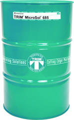 54 Gallon TRIM® MicroSol® 685 High Lubricity Semi-Synthetic Metalworking Fluid - Exact Industrial Supply