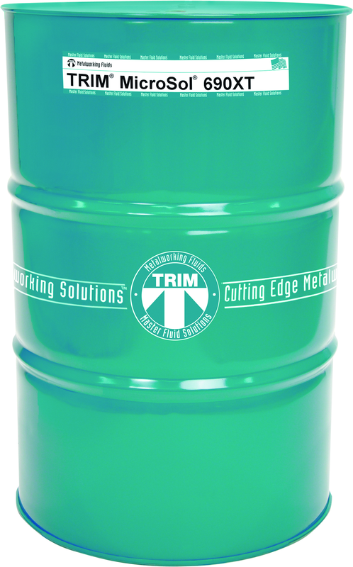 54 Gallon TRIM® MicroSol® 690XT High Lubricity Low Foam Premium Semi-Synthetic - Exact Industrial Supply