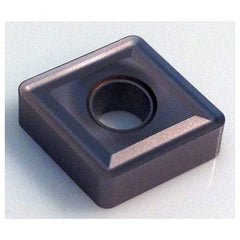 DNMG 431 SF MS3115″, 0.016″ Corner Radius, 0.187″ Thick, 431 Inscribed Circle, Turning Indexable Insert - Exact Industrial Supply