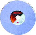 8 x 1/2 x 1-1/4" - Ceramic (SG) / 60I Type 1 - Medalist Surface Grinding Wheel - Exact Industrial Supply