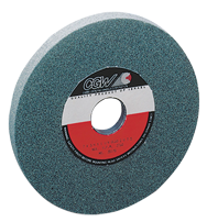 7 x 1/2 x 1-1/4" - Silicon Carbide (GC) / 100I Type 1 - Surface Grinding Wheel - Exact Industrial Supply