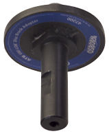 For use with 8" Brush Dia. - Uni-Lok Disc Brush Adapter - Exact Industrial Supply