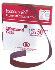 1" x 50 Yds - 100 Grit - Aluminum Oxide - Shop Roll - Exact Industrial Supply