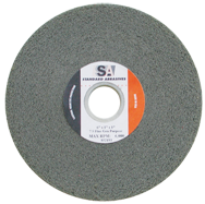 6 x 1/2 x 1'' - 10SF Fine - Silicon Carbide Deburring Convolute Wheel - Exact Industrial Supply